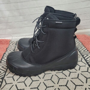 The North Face Mens Tsumoru Black Lace Up Snow Boot, sz 8